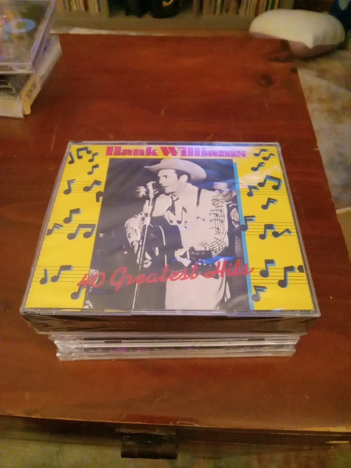 Hank Williams - 40 Greatest Hits Music Still Sealed - Image 2 of 4