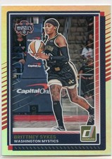 2025 Panini Donruss WNBA Silver Holo #41 BRITTNEY SYKES MYSTICS