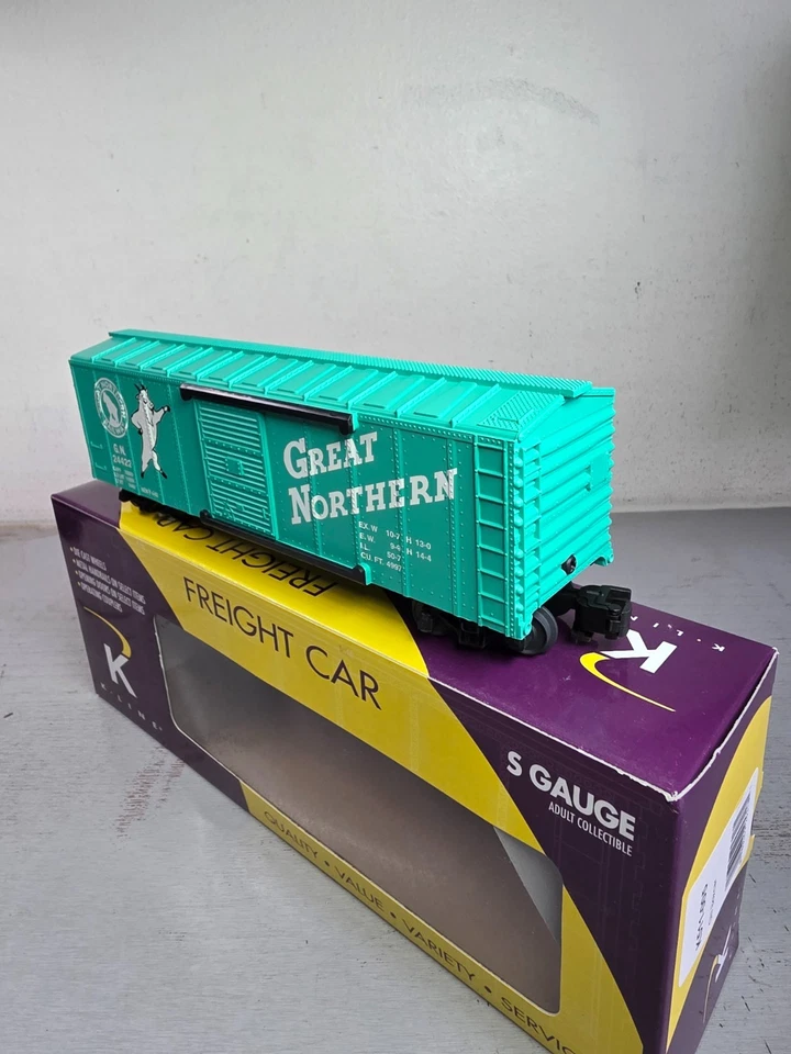 K_LINE K511-005 Great Northern Box Car ++++ BRAND NEW ++++ OB ++++ - Image 2 of 4