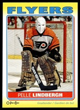 2012-13 O-Pee-Chee Stickers Pelle Lindbergh Philadelphia Flyers #S-75