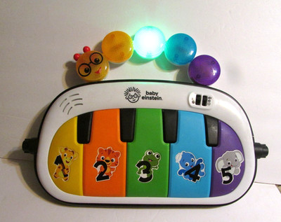 Baby Einstein 4 in 1  Kickin' Tunes Piano Video Education Toy Clean No Legs
