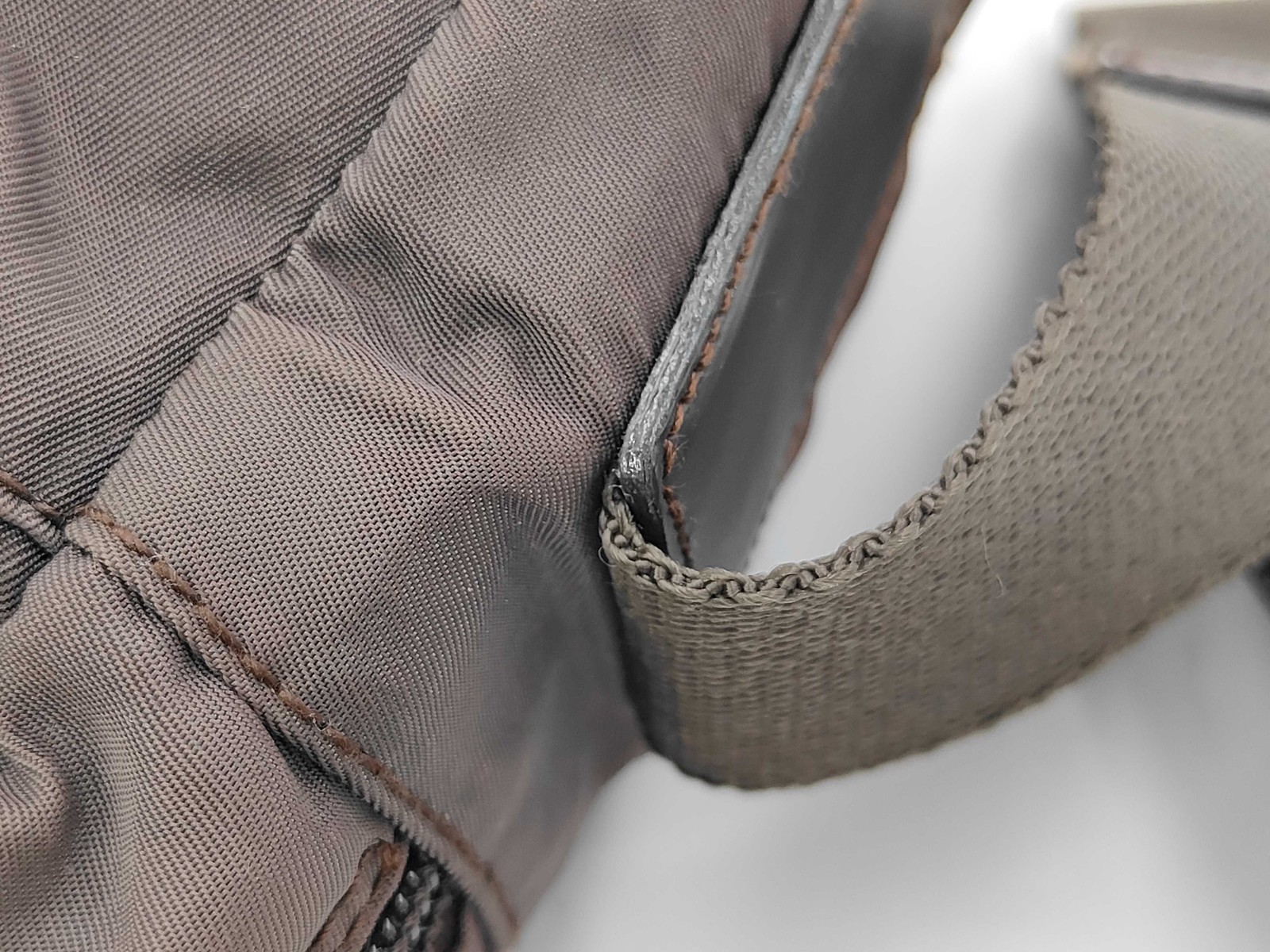 PRADA Nylon Triangle Logo Tesuto Shoulder Bag - # image 7