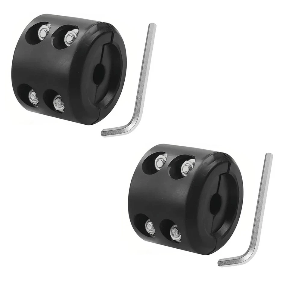 2 piezas Tapón de cabrestante Tope de goma Línea de cable de alta resistencia Gancho de cuerda impermeable ATV UTV Foto 3 de 4
