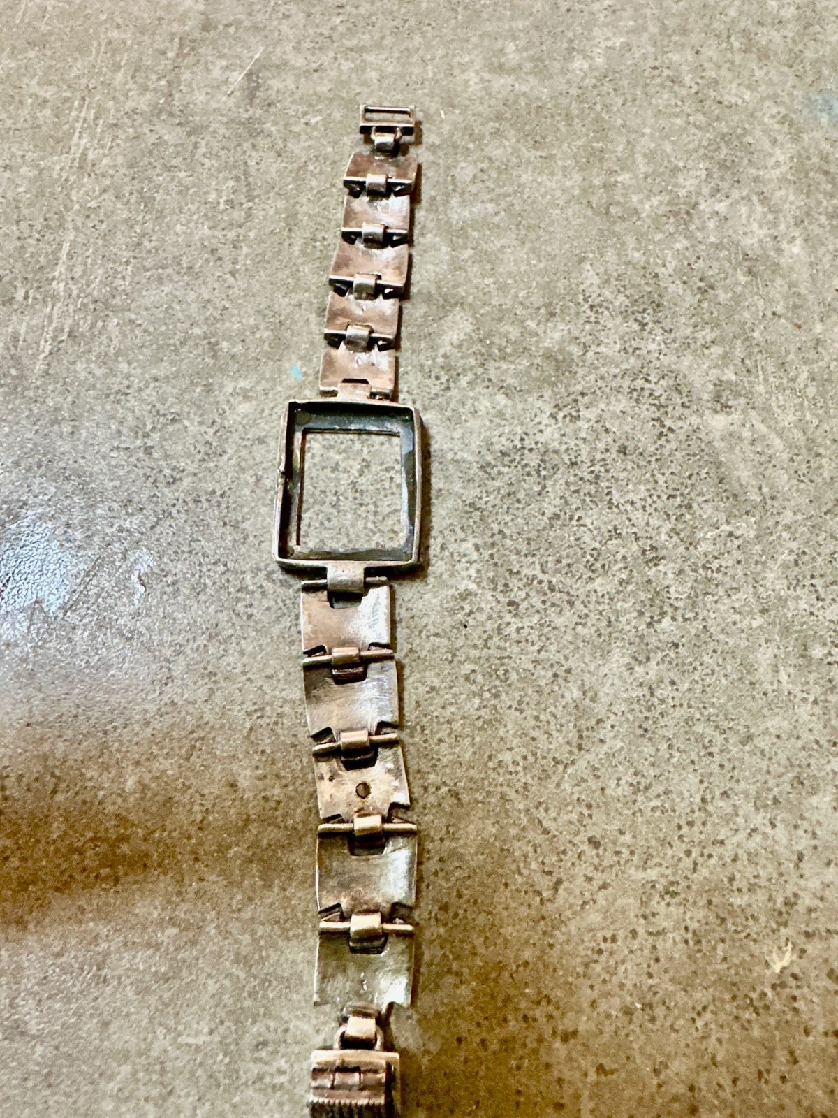 Handcrafted solid sterling silver vintage watch c… - image 2