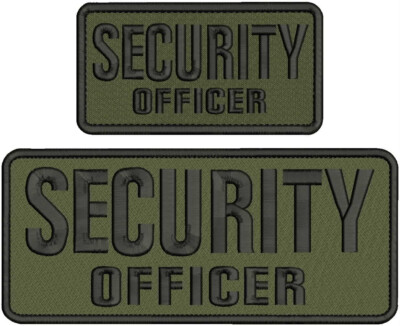 Aazon.co: Police Patch For Vest Security E Agent Ebroidery Patch - Foto 7