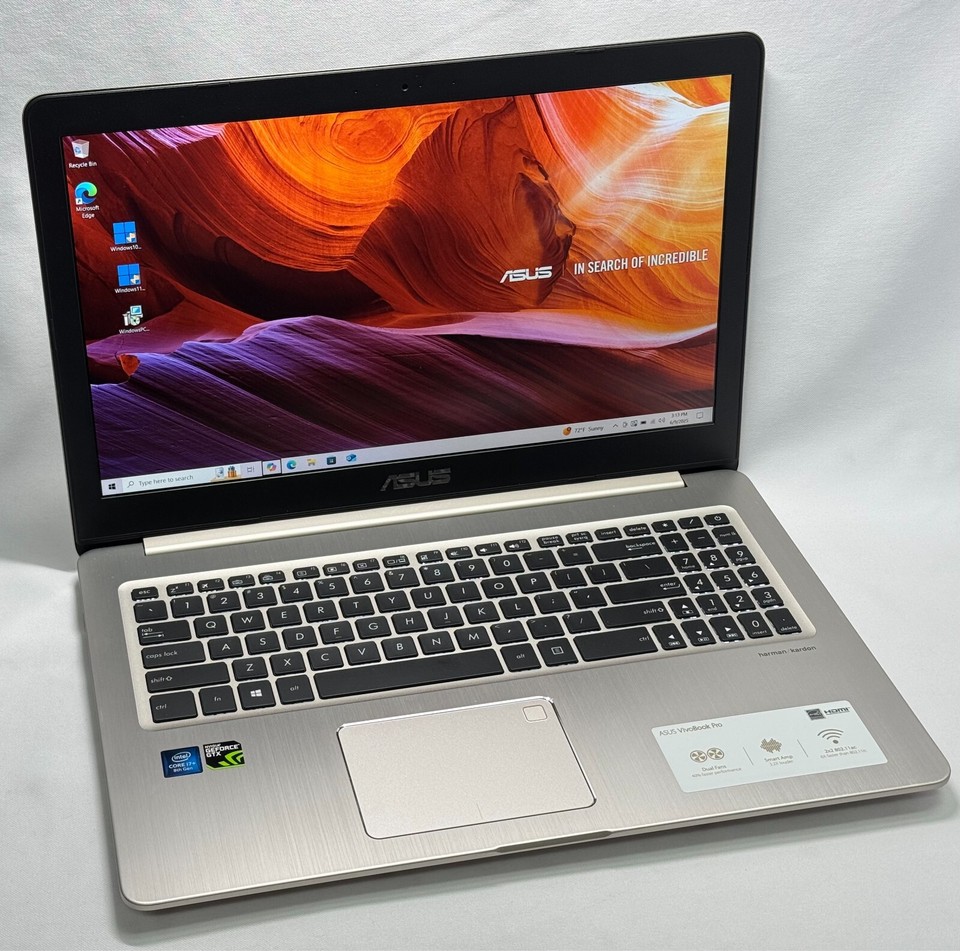 ASUS VivoBook Pro N580GD-FI228T - PC portable - | Muséericorde ASUS VivoBook Pro N580GD-FI228T - PC portable - | Muséericorde