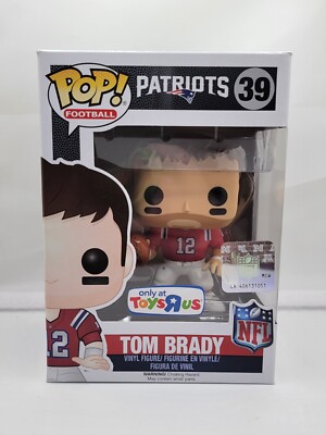 FUNKO POP! NFL PATRIOTS TOM BRADY #39 TOYS R US EXCLUSIVE VAULTED/RETIRED 