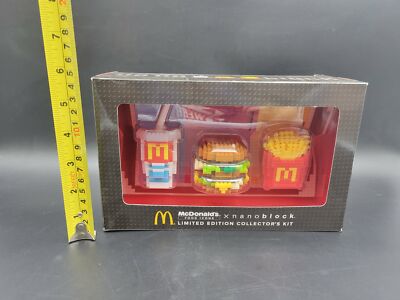 Mcdonald's nanoblock Limited Edition Collector Kit | eBay