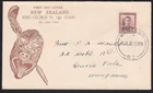 NEW ZEALAND 1938 GVI 1½d commem FDC........................................A9083