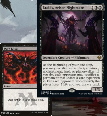 Braids, Arisen Nightmare Commander Deck POX control Magic EDH MTG  Ready-to-Play | eBay