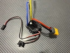 WP-1060 Waterproof 1/10 RC Brushed ESC Fits 540 550 12T 27T 23T 1:10 Motor XT60