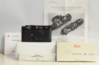 Leica M-6 Partner-Aktion Deutschland 1996 Edition with Cap, Strap