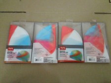 NIP 4 Total Caps TYR Multicolor Graphic Silicone Swim Caps Youth Fit Age 10 