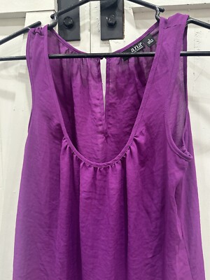 A.N.A Tank Top Blouse Size Small Purple