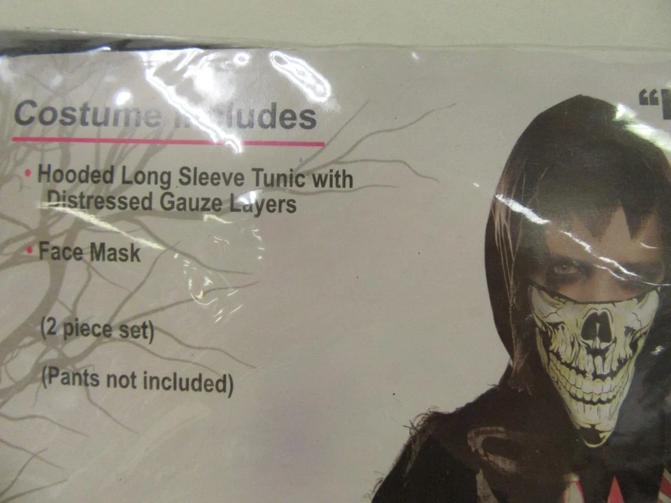 Disfraz de Halloween mediano para niño sin agallas sin gloria para niño (8-9) Foto 4 de 4