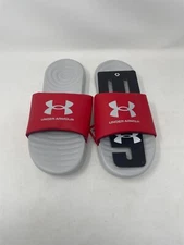 Under Armour Men's Sandals UA Ansa Fixed Strap Athletic Flip Flop Slide US 10