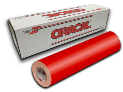 12'' X 10yd - Orange Oracal 651 Craft & Hobby Cutting Vinyl Roll