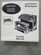 ORIGINAL Hammond Logic  Control Wiring Diagram Console 820165