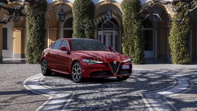 Alfa Romeo Giulia TI 6C Villa Deste 2021 High Res Wall Decor Print Photo Poster