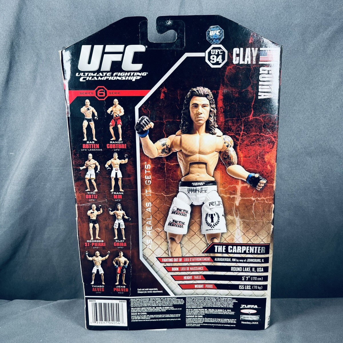 UFC フィギュア 叫ぶポーズ 約15cm McFarlane Toys Justin Gaethje 7
