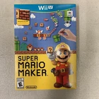 USED Super Mario Maker Bundle- Idea Book Included (Wii U, 2015)