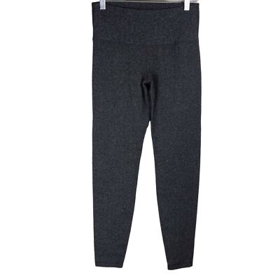 Old Navy Active Women's Stretch Leggings Black/Gray Herringbone Pull On  Size S