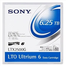 Sony LTX2500G LTO 6 Ultrium 2.5TB