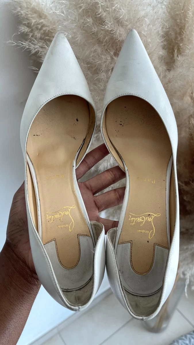 Christian Louboutin White Heels for Women for sale - eBay