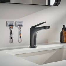 Bathroom Razor Holder Strong Suction Cup Shaver Rack Wall Mounted Storage Hook