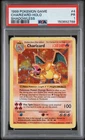 1999 POKEMON BASE SET SHADOWLESS #4 CHARIZARD-HOLO PSA 1