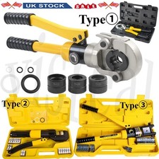 Copper Tube Fitting Hydraulic Pipe Crimping Tool 16-32mm Pressing Pliers Kit Set