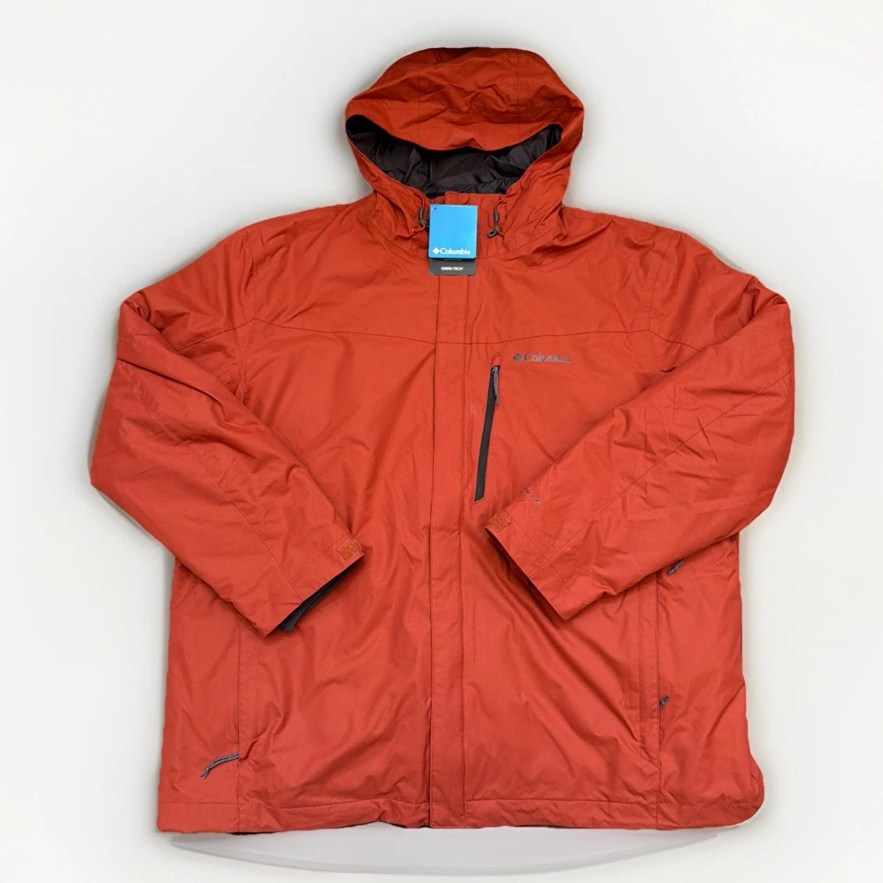 Columbia Whirlibird IV Interchange Insulated Ski Jacket Men's 2X Red Orange
