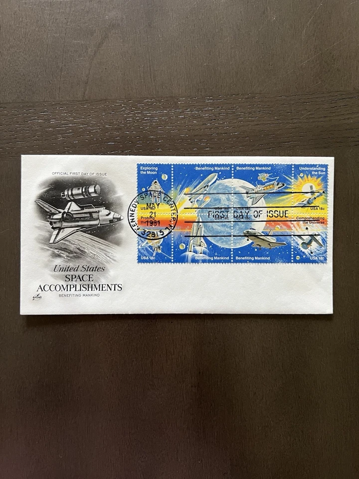 Space Achievements - Scott 1912-1919 - First Day Issue plus 6 sets of 8 stamps - Image 2 of 4