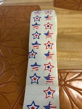 Vtg 2002 Mrs Grossman’s American Stars Sticker Roll Julie Cohen ~ 300+ Sets /4