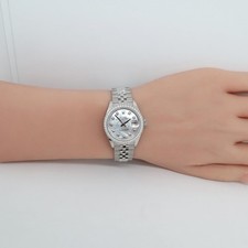 2025 New Rolex 279384RBR Datejust 28mm MOP Dial Diamond Steel 18K Gold Watch 2