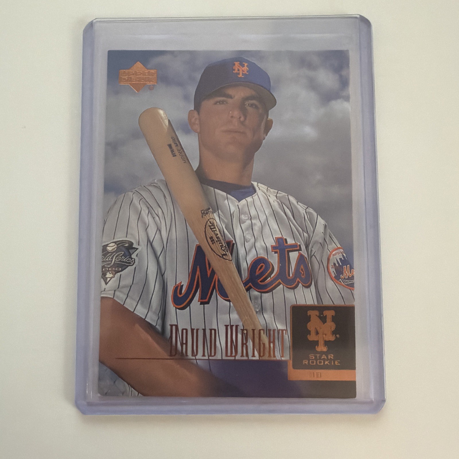 Upper Deck 2001 Prospect Premieres David Wright Star Rookie #52 Mets MLB RC