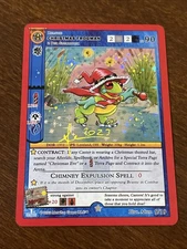 MetaZoo Christmas Frogman 5/19 Full Holo 2022 Christmas 1st Ed Signed Afton