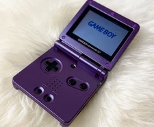 Nintendo Game Boy Advance GBA SP Midnight Purple System AGS 001 NEW