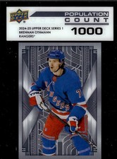2024-25 Upper Deck Population Count 1000 #PC21 Brennan Othman