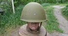 Original-Authentic Relic Soviet Red Army helmet "Ssh 40 "six rivets" Size-Р2 #10