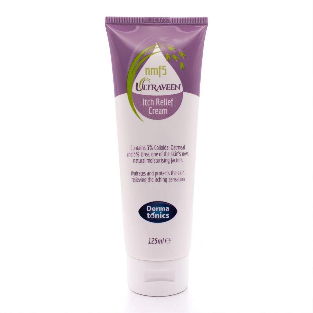 Dermatonics Ultraveen Itch Relief Cream for Dry, Sensitive, Itchy Skin 125 ml