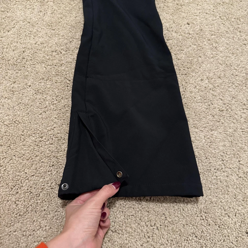 DC Shoes Mujeres Snowboard VIVA Pantalones Medianos Negros Impermeables Esquí Softshell Acampanado Foto 4 de 4