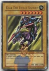 Gaia The Fierce Knight LOB-E004 Ultra Rare Unlimited Damaged Yugioh