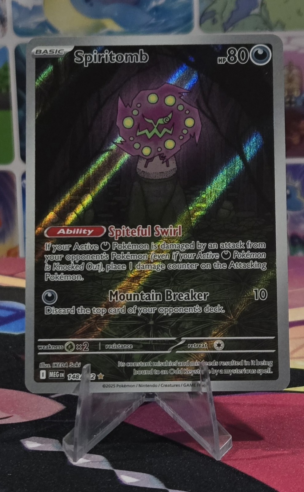Pokemon TCG Spiritomb - 148/132 - ME01: Mega Evolution