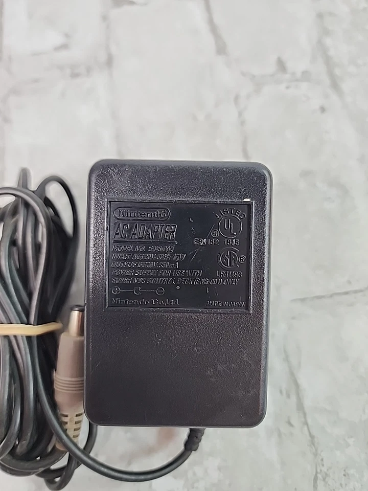 Nintendo Genuine SNES Virtual Boy AC Adapter SNS-002 Authentic Super Nintendo - Image 2 of 4