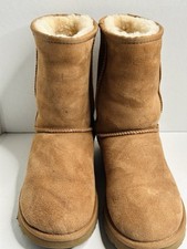 UGG Classic Short II Boots Chestnut Women s Size 8 Sheepskin Suede Genuine