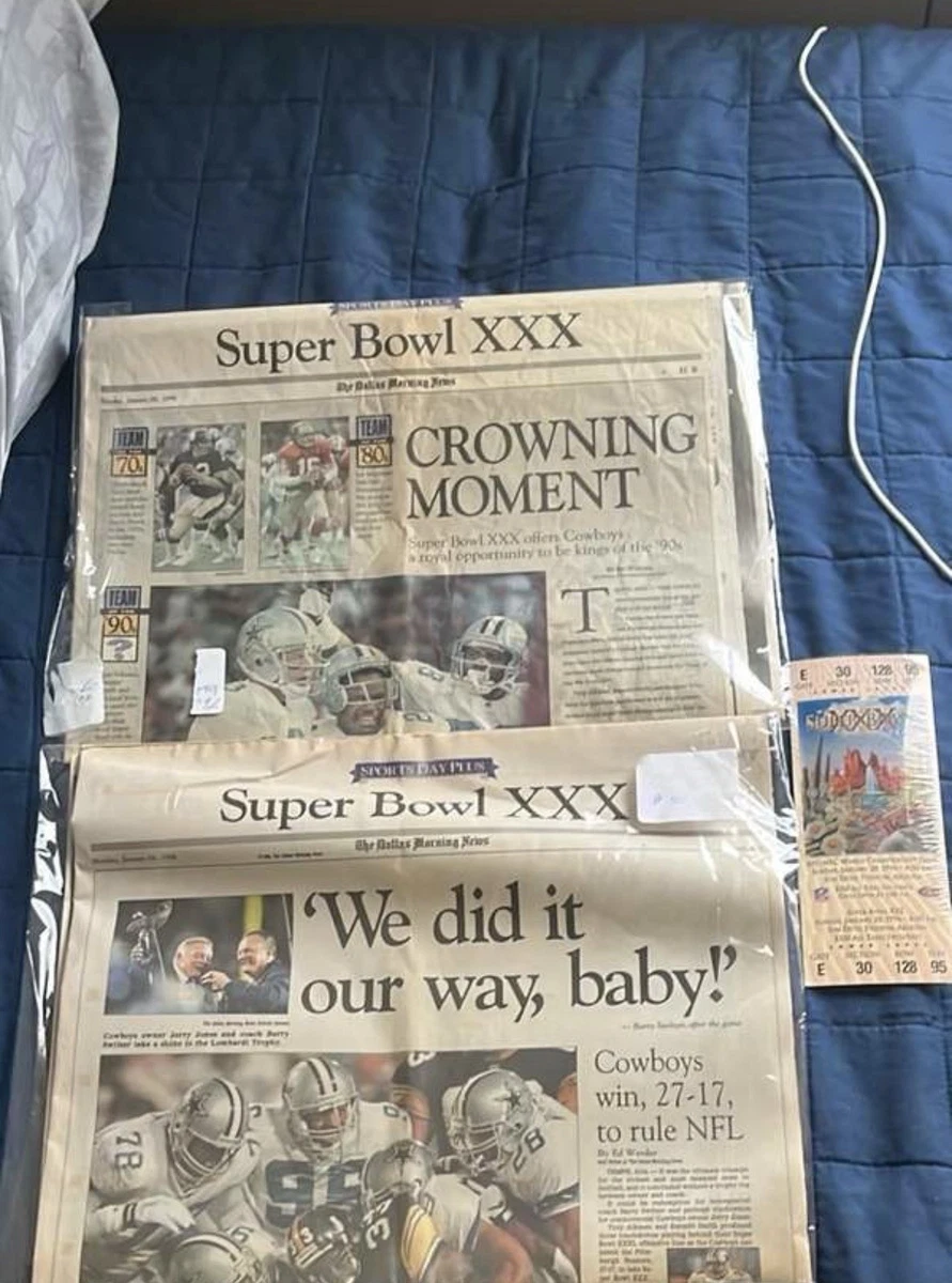 25+ Super Bowl In Vintage Sports Ticket Stubs for sale | Updated