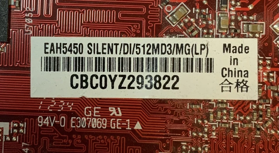 ASUS ATI Radeon HD 5450 EAH5450 SL/DI/512MD3/MG 512MB DDR3 Graphics Card "P7C" - Image 4 of 4