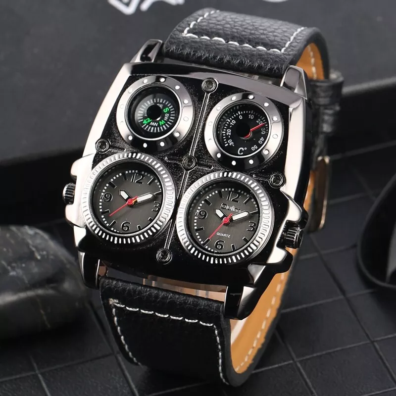 Oulm hotsell men's watch