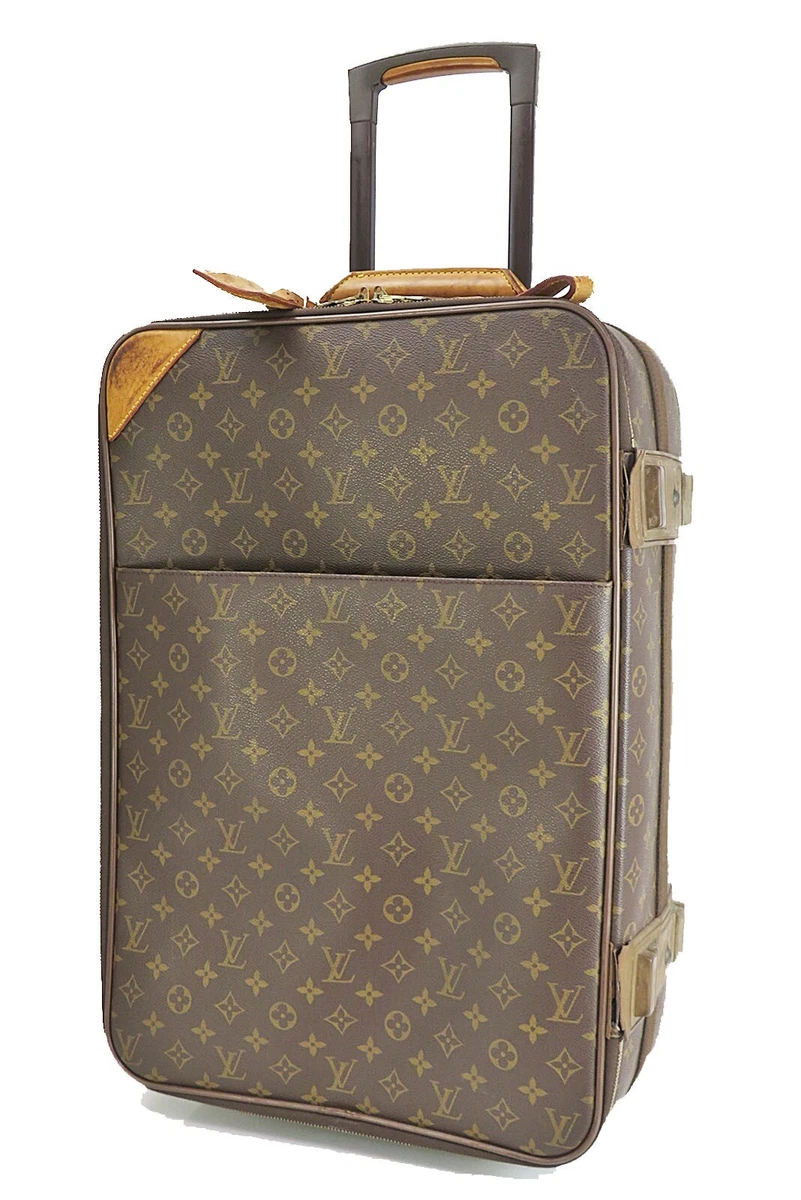 Louis Vuitton Pegase 55 Monogram Canvas Travel Suitcase